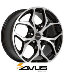 AVUS AC-MB2 9x20" 5x127 et 40 71.6 Black Polished