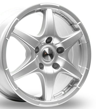 Grizzly Silver AVUS 5X120 17X8 GRIZZLY 5x120 et 45 74,1 Silver