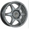 AVUS 5X118 17X7 GRIZZLY Antracite et 45 71,1