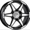 Avus Grizzly 7x17" 5x112 et 50 66.6 Matt Black Polished