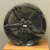 FONDMETAL HEXIS 9X20 ET38.5 5X108/R NA2-CB63.4 - GLOSSY BLACK MACHINED