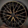 KARI (FMI12) 10x21 29.00 5x112 66.5 GLOSSY BLACK BRONZE MACHINED